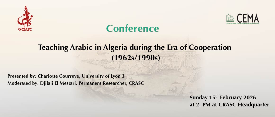 Teaching Arabic in Algeria during the Era of Cooperation